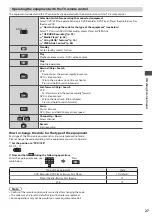 Предварительный просмотр 27 страницы Panasonic Viera TX-L32E30Y Operating Instructions Manual