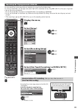 Предварительный просмотр 55 страницы Panasonic Viera TX-L32E30Y Operating Instructions Manual