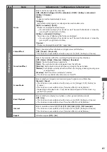 Предварительный просмотр 61 страницы Panasonic Viera TX-L32E30Y Operating Instructions Manual