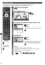 Предварительный просмотр 76 страницы Panasonic Viera TX-L32E30Y Operating Instructions Manual