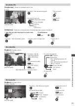 Предварительный просмотр 77 страницы Panasonic Viera TX-L32E30Y Operating Instructions Manual