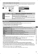 Preview for 73 page of Panasonic Viera TX-L32E5B Operating Instructions Manual