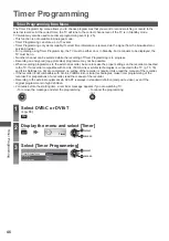 Preview for 46 page of Panasonic Viera TX-L32E5Y Operating Instructions Manual