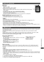 Preview for 73 page of Panasonic Viera TX-L32EM5B Operating Instructions Manual