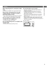 Preview for 5 page of Panasonic Viera TX-L32EM5E Operating Instructions Manual