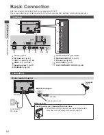 Preview for 12 page of Panasonic Viera TX-L32ET5B Operating Instructions Manual