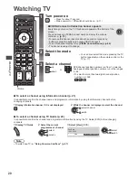 Preview for 20 page of Panasonic Viera TX-L32ET5B Operating Instructions Manual