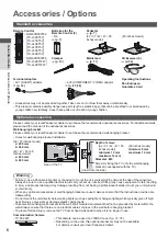 Предварительный просмотр 6 страницы Panasonic Viera TX-L32ET5Y Operating Instructions Manual