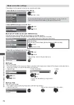 Предварительный просмотр 72 страницы Panasonic Viera TX-L32ET5Y Operating Instructions Manual