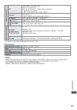 Предварительный просмотр 103 страницы Panasonic Viera TX-L32ET5Y Operating Instructions Manual