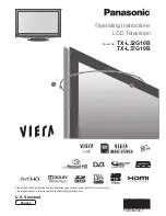 Panasonic VIERA TX-L32G10B Operating Instructions Manual preview