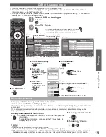 Предварительный просмотр 19 страницы Panasonic VIERA TX-L32G10B Operating Instructions Manual