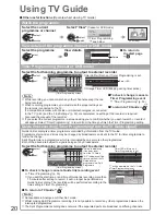 Предварительный просмотр 20 страницы Panasonic VIERA TX-L32G10B Operating Instructions Manual