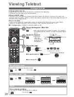 Предварительный просмотр 22 страницы Panasonic VIERA TX-L32G10B Operating Instructions Manual