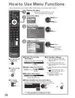 Предварительный просмотр 26 страницы Panasonic VIERA TX-L32G10B Operating Instructions Manual