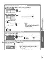 Предварительный просмотр 37 страницы Panasonic VIERA TX-L32G10B Operating Instructions Manual