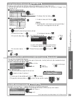 Предварительный просмотр 39 страницы Panasonic VIERA TX-L32G10B Operating Instructions Manual