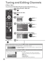 Предварительный просмотр 42 страницы Panasonic VIERA TX-L32G10B Operating Instructions Manual