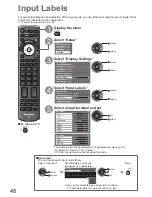 Предварительный просмотр 48 страницы Panasonic VIERA TX-L32G10B Operating Instructions Manual