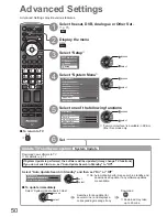 Предварительный просмотр 50 страницы Panasonic VIERA TX-L32G10B Operating Instructions Manual