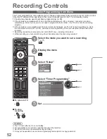 Предварительный просмотр 52 страницы Panasonic VIERA TX-L32G10B Operating Instructions Manual