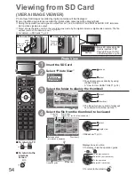 Предварительный просмотр 54 страницы Panasonic VIERA TX-L32G10B Operating Instructions Manual