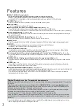 Preview for 2 page of Panasonic Viera TX-L32S20B Operating Instructions Manual