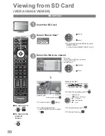 Предварительный просмотр 50 страницы Panasonic Viera TX-L32U10B Operating Instructions Manual