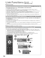 Предварительный просмотр 56 страницы Panasonic Viera TX-L32U10B Operating Instructions Manual