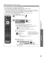 Предварительный просмотр 57 страницы Panasonic Viera TX-L32U10B Operating Instructions Manual