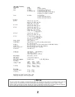 Preview for 2 page of Panasonic Viera TX-L32U10B Service Manual