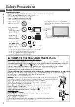 Preview for 4 page of Panasonic Viera TX-L32U3B Operating Instructions Manual