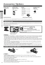 Preview for 6 page of Panasonic Viera TX-L32U3B Operating Instructions Manual