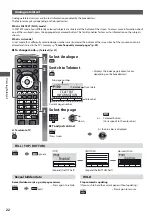 Preview for 22 page of Panasonic Viera TX-L32U3B Operating Instructions Manual