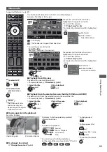 Preview for 55 page of Panasonic Viera TX-L32U3B Operating Instructions Manual