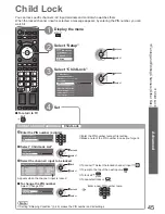 Предварительный просмотр 45 страницы Panasonic VIERA TX-L32V10B Operating Instructions Manual