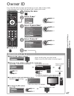 Preview for 47 page of Panasonic VIERA TX-L32V10B Operating Instructions Manual