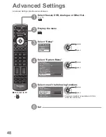 Предварительный просмотр 48 страницы Panasonic VIERA TX-L32V10B Operating Instructions Manual