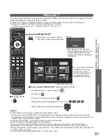 Предварительный просмотр 61 страницы Panasonic VIERA TX-L32V10B Operating Instructions Manual