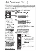 Предварительный просмотр 72 страницы Panasonic VIERA TX-L32V10B Operating Instructions Manual