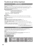 Предварительный просмотр 80 страницы Panasonic VIERA TX-L32V10B Operating Instructions Manual