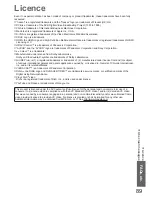 Preview for 89 page of Panasonic VIERA TX-L32V10B Operating Instructions Manual