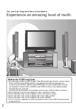 Preview for 2 page of Panasonic Viera TX-L32V10E Operating Instructions Manual