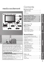 Preview for 3 page of Panasonic Viera TX-L32V10E Operating Instructions Manual