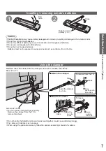 Preview for 7 page of Panasonic Viera TX-L32V10E Operating Instructions Manual