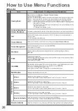 Preview for 26 page of Panasonic Viera TX-L32V10E Operating Instructions Manual