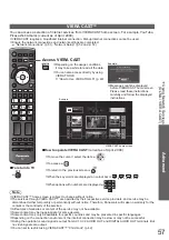 Preview for 57 page of Panasonic Viera TX-L32V10E Operating Instructions Manual