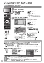 Preview for 60 page of Panasonic Viera TX-L32V10E Operating Instructions Manual