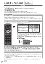 Preview for 64 page of Panasonic Viera TX-L32V10E Operating Instructions Manual