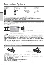 Preview for 6 page of Panasonic Viera TX-L32X3E Operating Instructions Manual